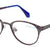 Purple Full Rim Round Eyeglasses E1195