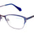 Purple Full Rim Square Eyeglasses A2217