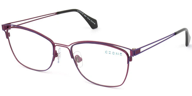 Purple Full Rim Square Eyeglasses Q2241