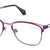 Purple Full Rim Square Eyeglasses Q2241
