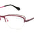 Purple Semi-Rimless Cat Eye Eyeglasses A4134