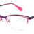Purple Semi-Rimless Cat Eye Eyeglasses U2226