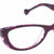 Purple Transparent Full Rim Cat Eye Eyeglasses LL127