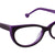 Purple Transparent Full Rim Cat Eye Eyeglasses LL159