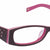 Purple Transparent Full Rim Oval Eyeglasses LL103