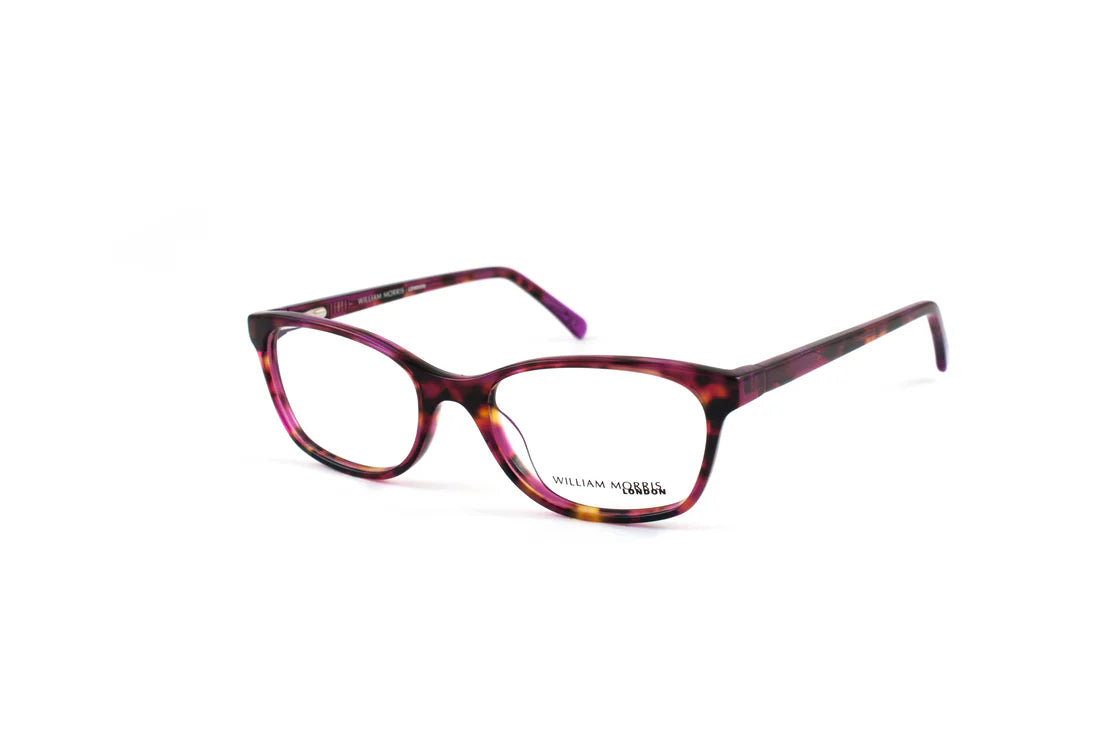Purple Transparent Full Rim Rectangle Eyeglasses WM50020