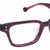 Purple Transparent Full Rim Square Eyeglasses LL129