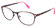 C-Zone Red Full Rim Oval Eyeglasses A1180