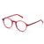Red Full Frame Round Eyeglasses CSNY30117