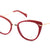 Red Full Rim Cat Eye Eyeglasses BLPALOMA
