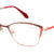 Red Full Rim Cat Eye Eyeglasses J2296
