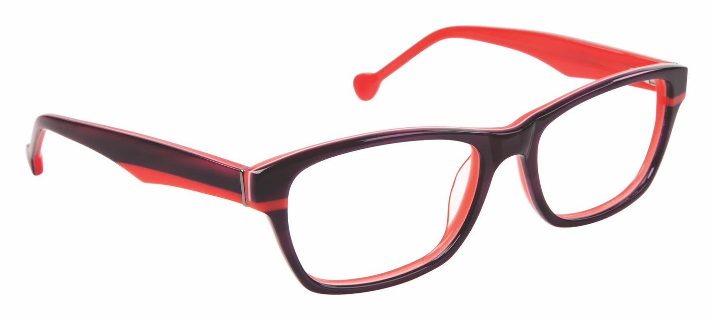 Red Full Rim Cat Eye Eyeglasses LL142