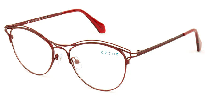 Red Full Rim Cat Eye Eyeglasses M3215