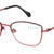 Red Full Rim Cat Eye Eyeglasses Q2243