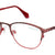 Red Full Rim Cat Eye Eyeglasses U2230