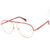 Red Full Rim Oval Eyeglasses BLDITA-C1