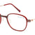 Red Full Rim Oval Eyeglasses M3213