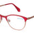 Red Full Rim Oval Eyeglasses U1196