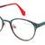 Red Full Rim Round Eyeglasses E1195