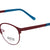 Red Full Rim Round Eyeglasses GI LP100049