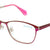 Red Full Rim Square Eyeglasses A2213