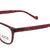 Red Full Rim Square Eyeglasses GI RF500060