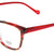 Red Full Rim Square Eyeglasses GI RF500068