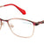 Red Full Rim Square Eyeglasses M2250
