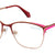 Red Full Rim Square Eyeglasses Q2237