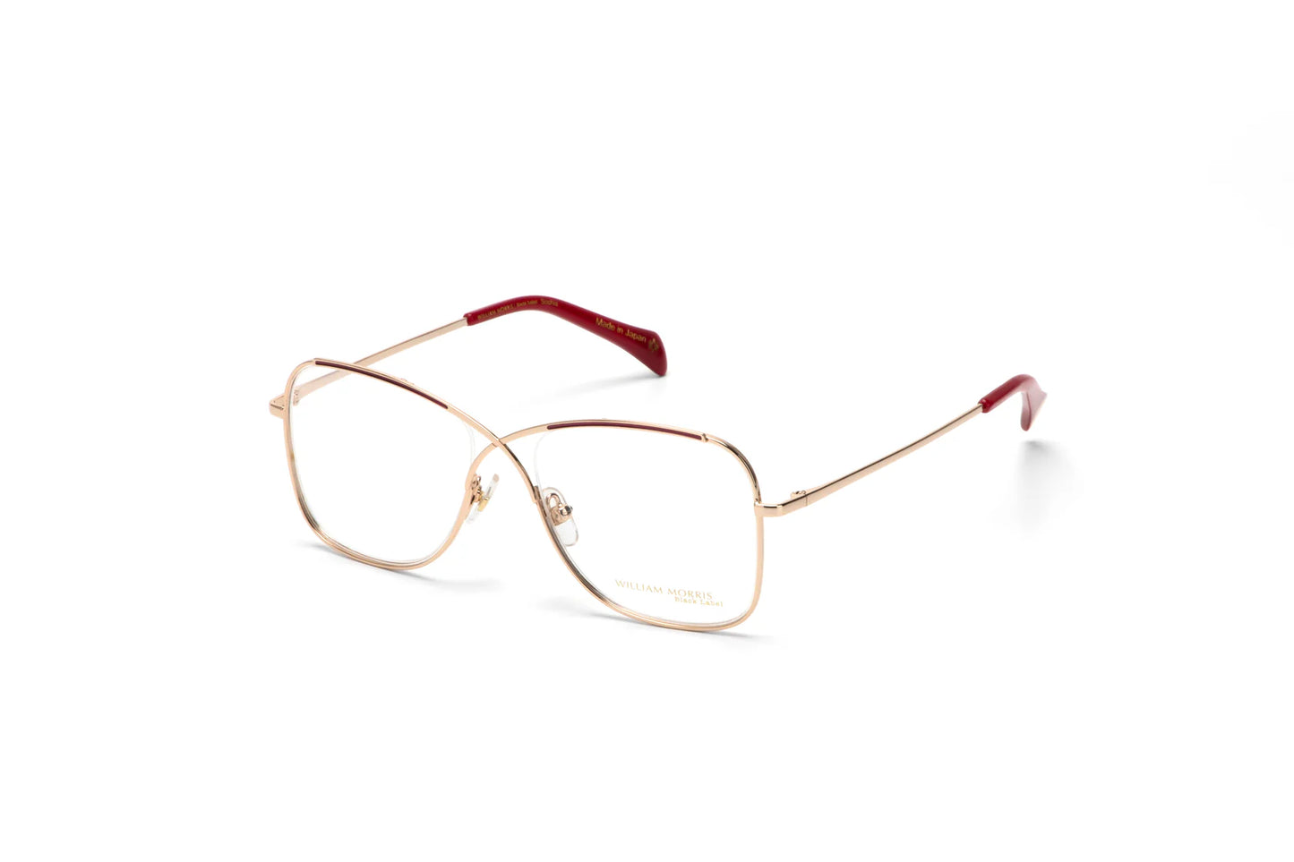 Red Full Rim Square Eyeglasses SOPHIA