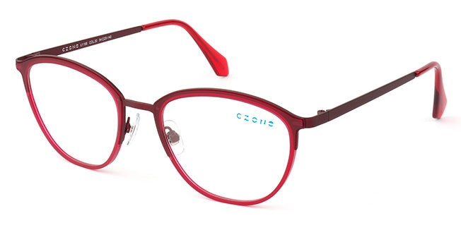 C-Zone Full Rim Oval Eyeglasses U1198