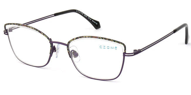 Rose Gold Full Rim Cat Eye Eyeglasses Q2243