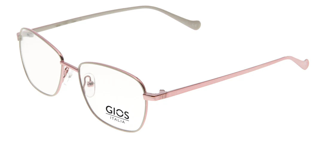 Rose Gold Full Rim Round Eyeglasses GI LP100020