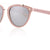 Rose Gold Full Rim Round Sunglasses NOELLE 1 Blush KRS020