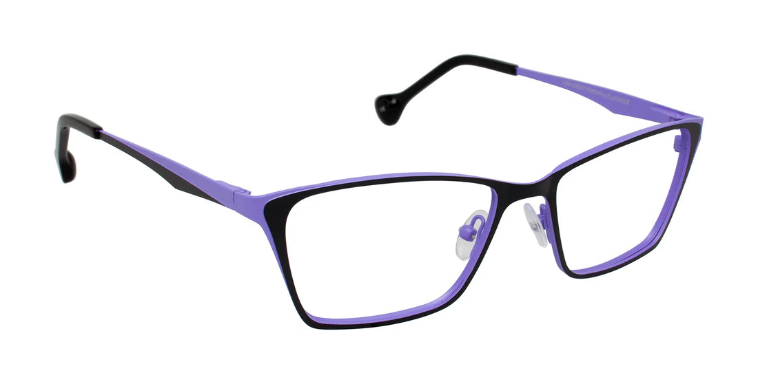 Violet Full Rim Rectangle Eyeglasses LL163
