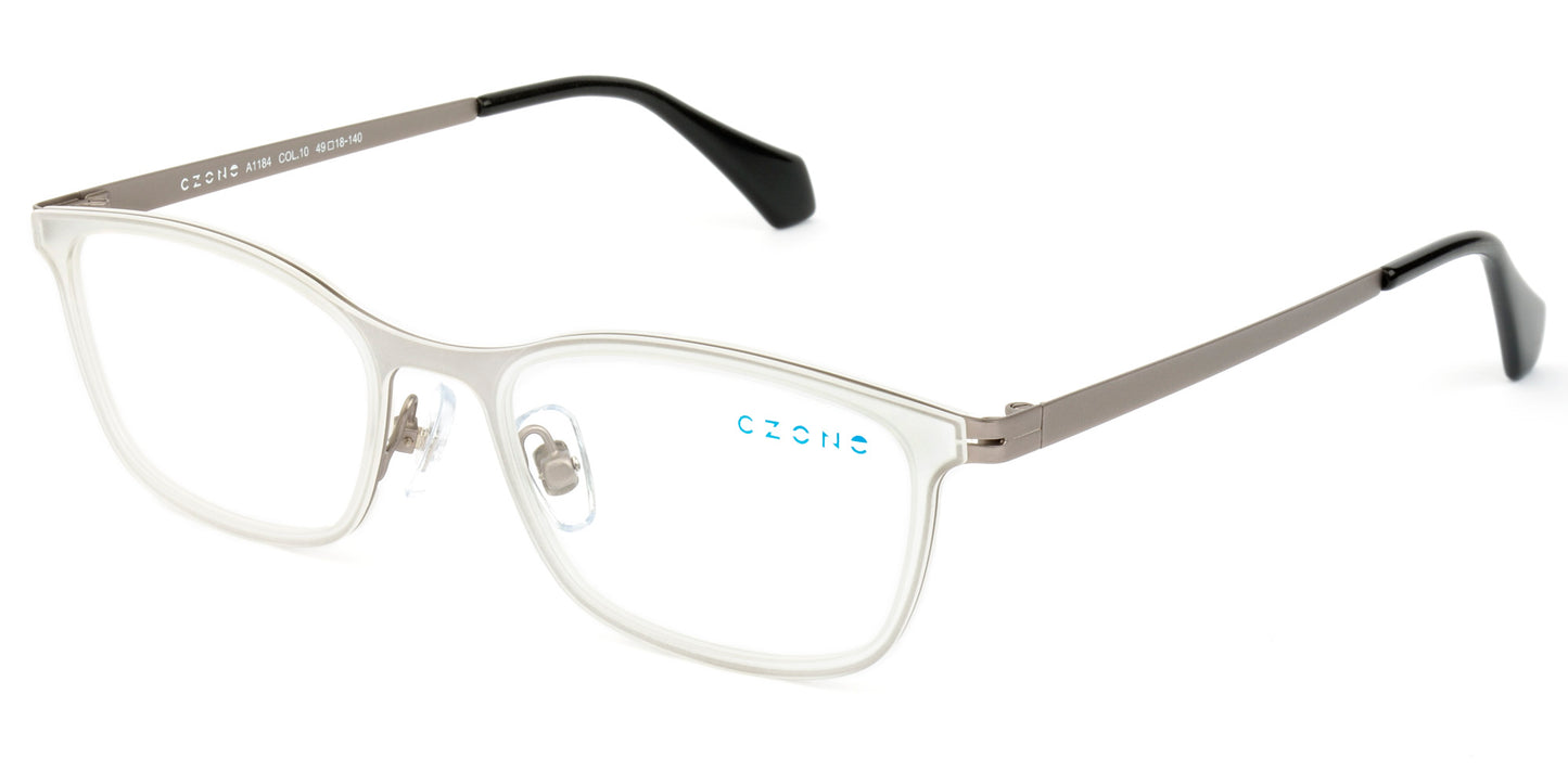 C-Zone Full Rim Square Eyeglasses A1184