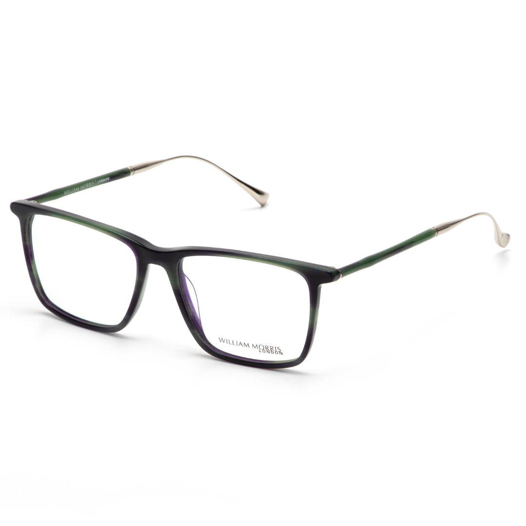 Transparent Full Rim Rectangle WM50195 Eyeglasses