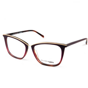 Stylish Transparent Full Rim Rectangle WM50117 Eyeglasses