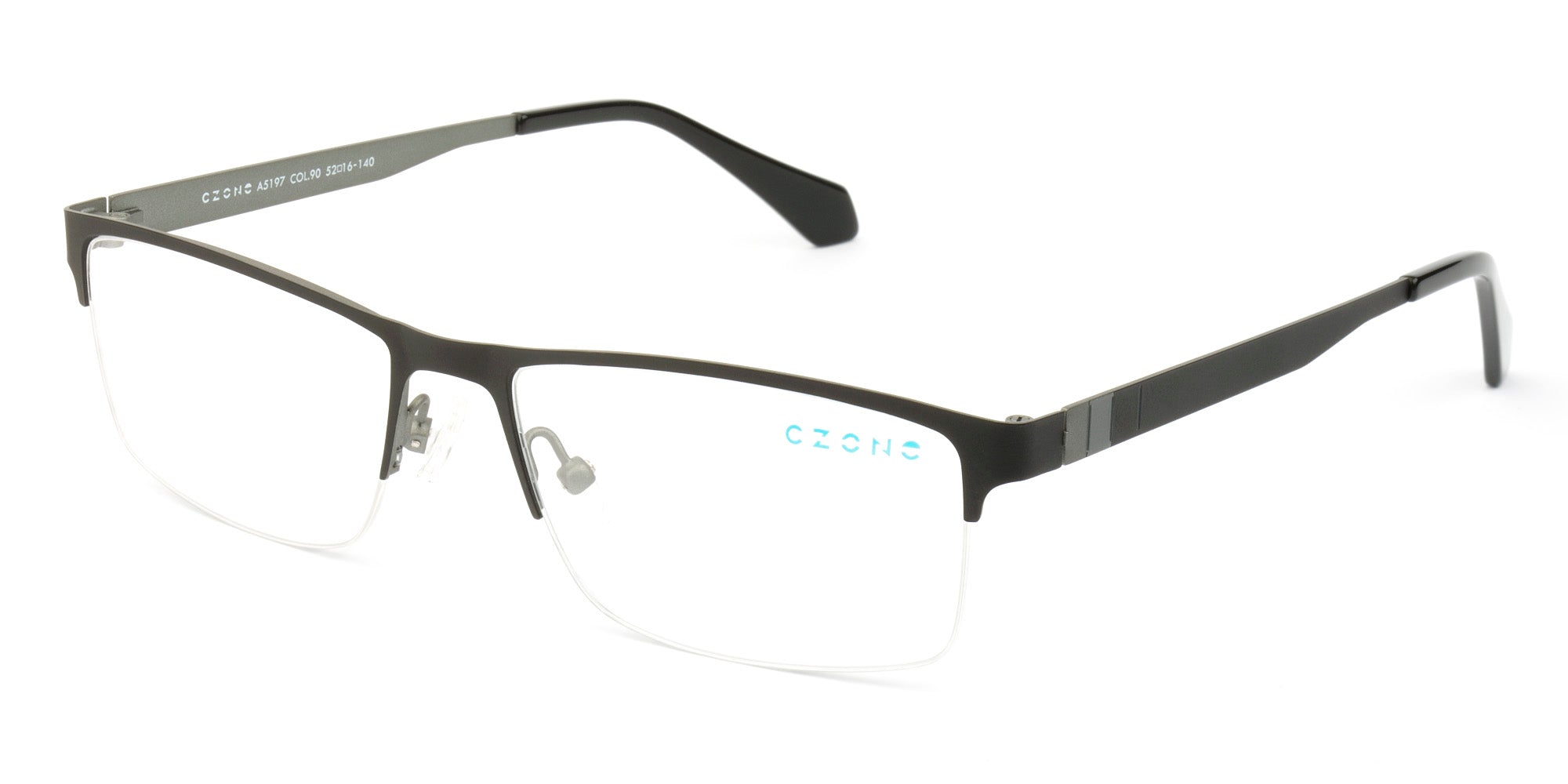 C-Zone Full Rim Rectangle Eyeglasses A5197