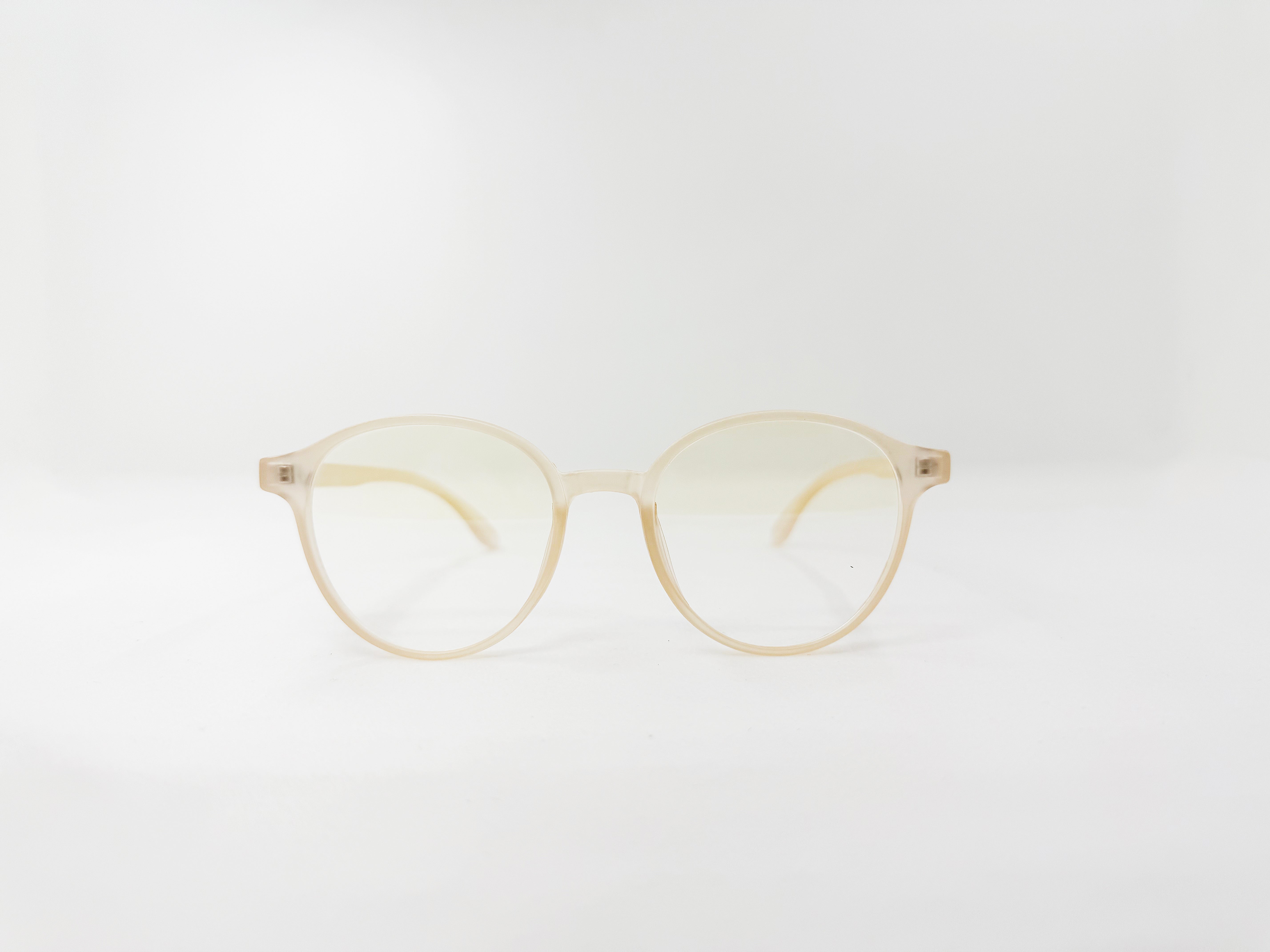 BL28053 Matt Crystal Blush Blue-Light Blocking Eyeglasses – 50-19-147