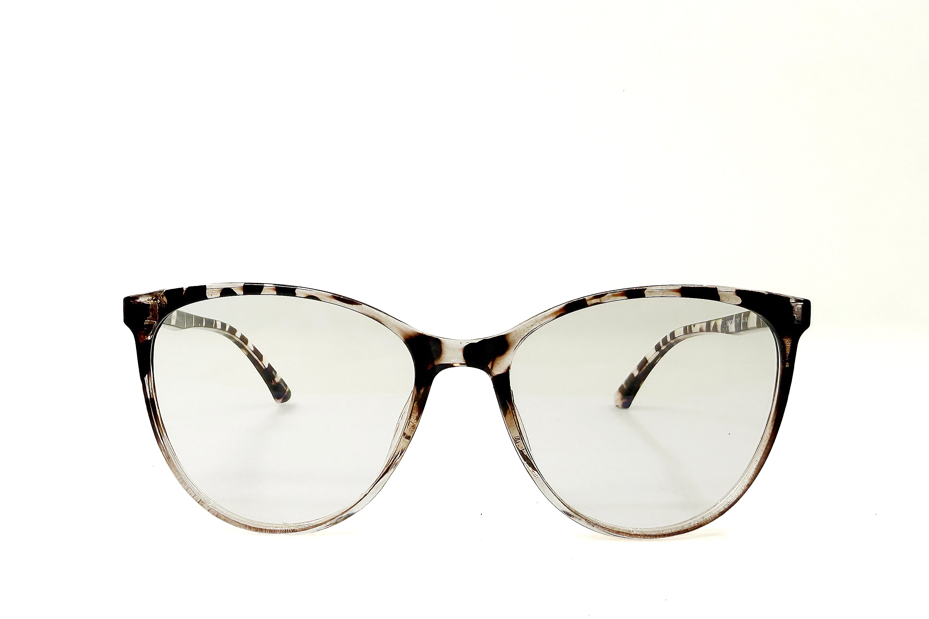 BL28058 Tortoise Crystal Gradient Blue-Light Blocking Eyeglasses – 54-18-145