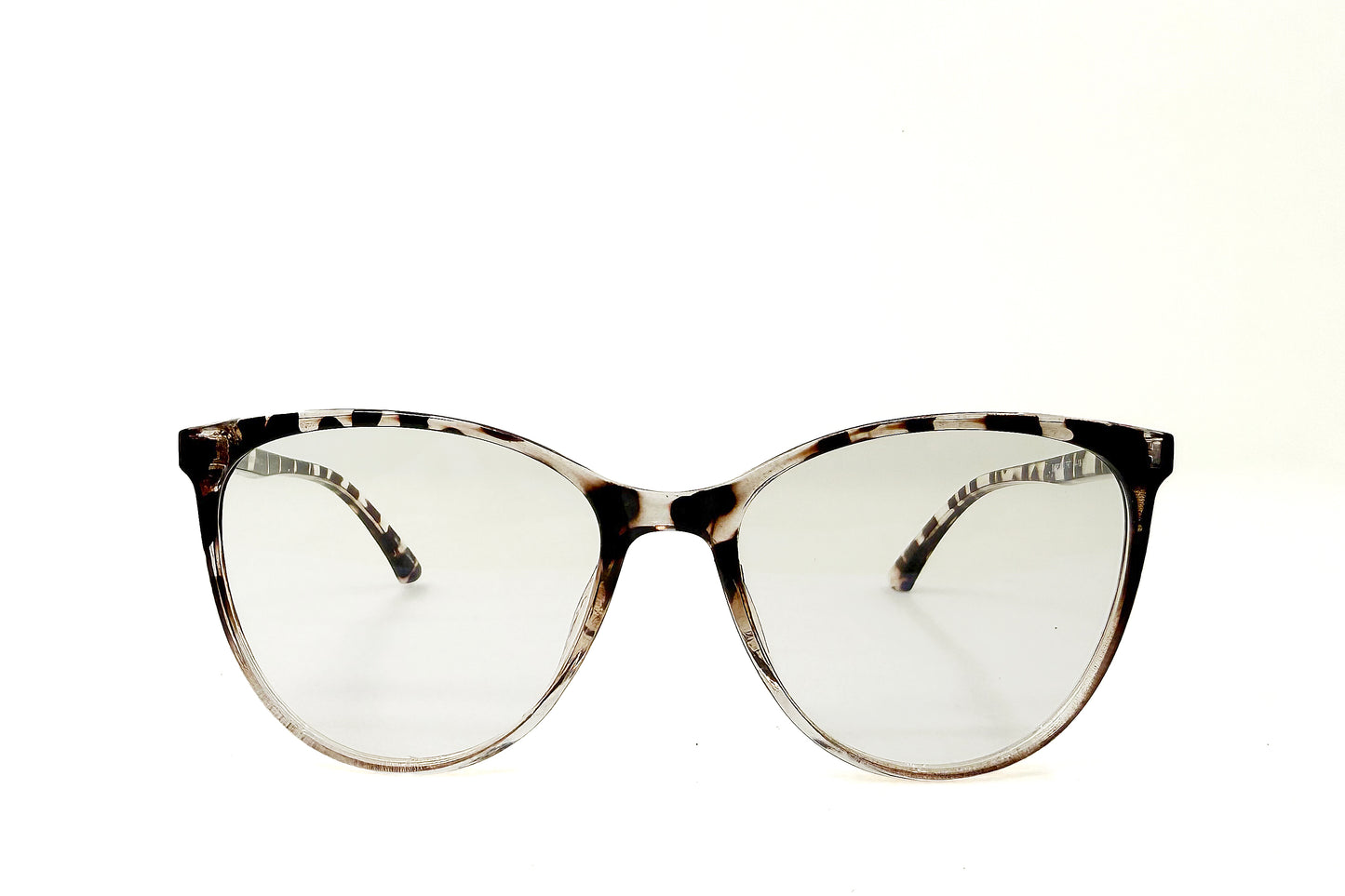 BL28058 Tortoise Crystal Gradient Blue-Light Blocking Eyeglasses – 54-18-145