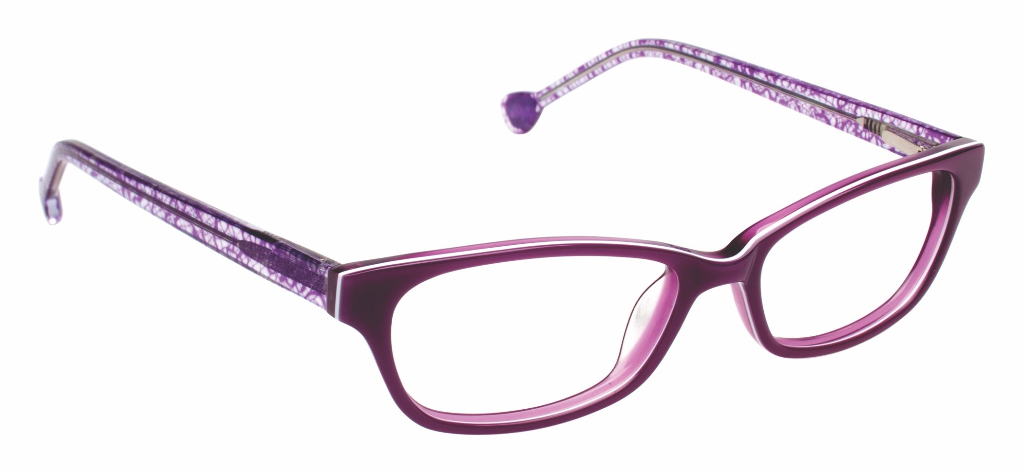 Stylish Full Rim Rectangle LL137 Eyeglasses