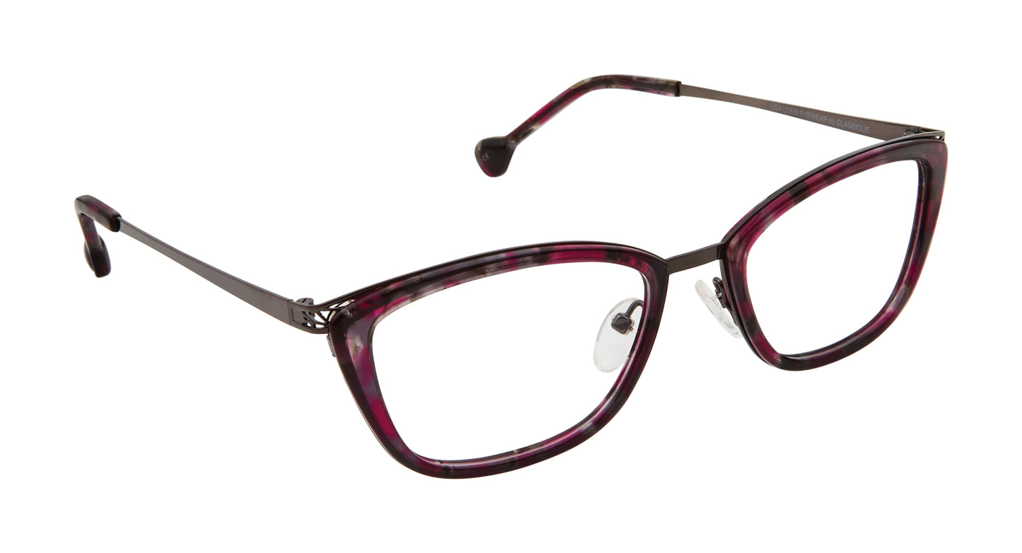 Transparent Full Rim Cat Eye LL187 Eyeglasses