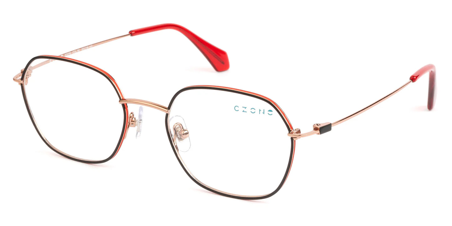 Black Full Rim Round Eyeglasses X2279 