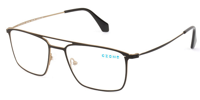 C-Zone Full Rim Rectangle Eyeglasses Q6136