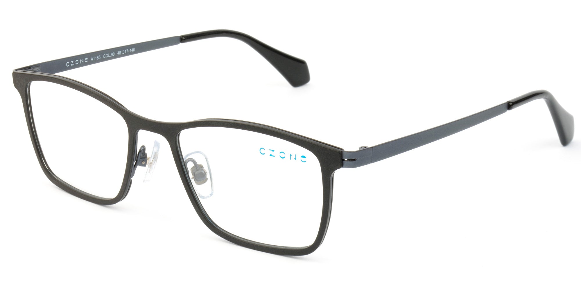 C-Zone Full Rim Square Eyeglasses A1185