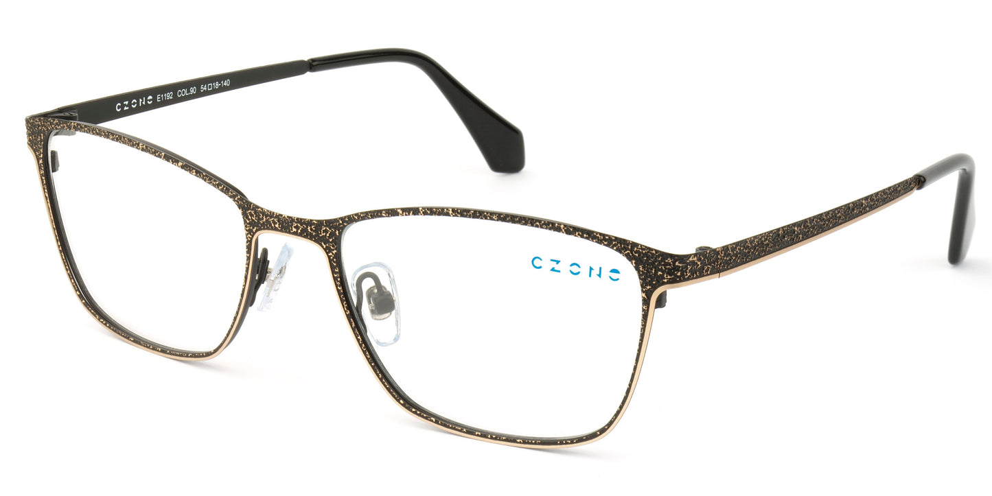 C-Zone Full Rim Square Eyeglasses E1192