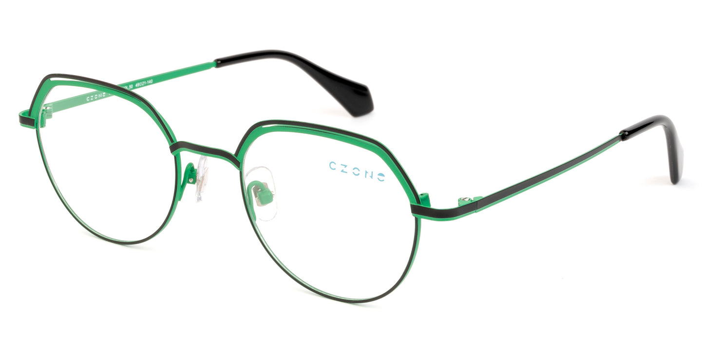 C-Zone Full Rim Round Eyeglasses J2302