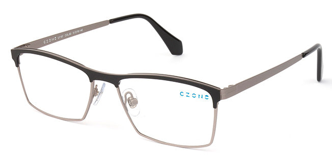 C-Zone Full Rim Rectangle Eyeglasses U1197